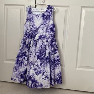 Purple flower dress